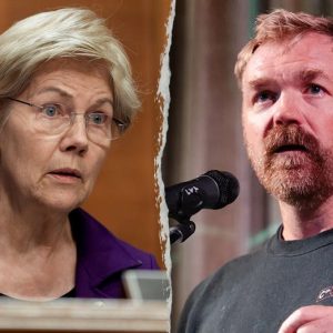Warren torched over ‘my kind of man’ praise for Platner after death-wish post for wounded veteran resurfaces