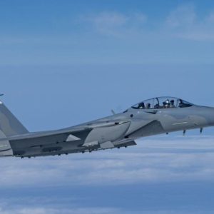 President Donald Trump briefed on downed F-15 fighter jet in Iran