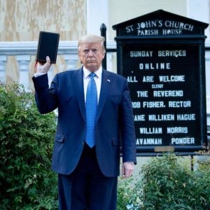 Biden DOJ defends Trump clearing 2020 George Floyd protesters from park near White House