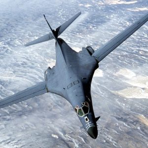 Trump reacts to report of B-1 bombers near Venezuela while threatening drug traffickers during WH roundtable