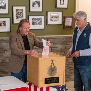 Harris-Trump showdown: First votes cast at midnight in tiny New Hampshire township