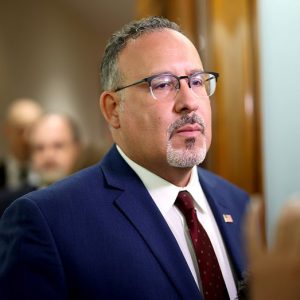 Republican AGs accuse Biden’s education secretary of ‘flagrant’ Hatch Act violations