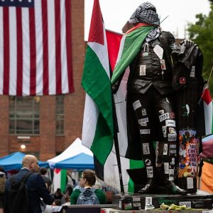 Pro-Palestinian conference panelist calls US ‘evil,’ urges ‘destroying the idea of America’