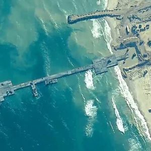 Report: USAID staff warned Gaza pier could sap Israel’s willingness to open ‘more efficient’ aid corridors