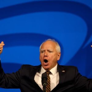 Tim Walz rips media for negative reporting on Dem party amid ‘fascist’ takeover
