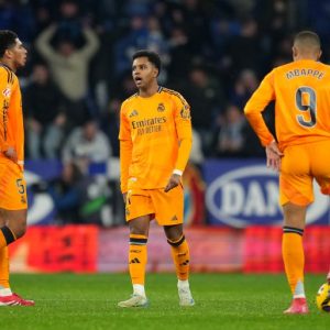 Real Madrid beaten by Espanyol after late Romero goal