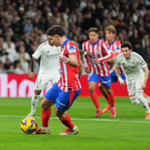 Real Madrid rescued by Mbappe after Alvarez penalty for Atletico