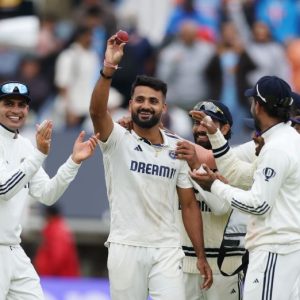 Akash, India win second cricket Test against England at Edgbaston