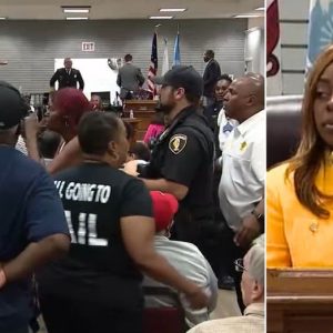 Illinois meeting probing ‘supermayor’ Tiffany Henyard’s lavish spending devolves into chaos