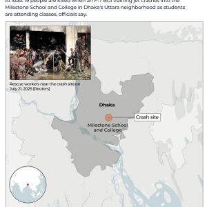 Bangladesh plane crash: What we know, what’s the latest