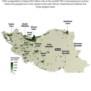 Where are Iran’s power plants that Trump has threatened to destroy?