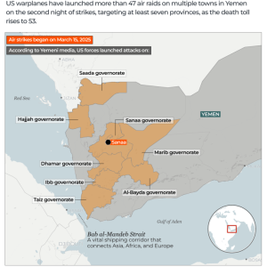 What’s happening in Yemen? A breakdown of the Houthi-US violence