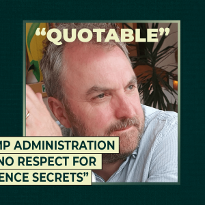 Trump administration has no respect for “defence secrets”