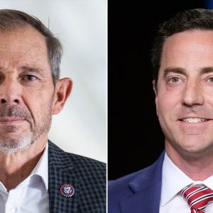 Trump-backed candidate ends primary debate with explosive allegation