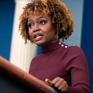 Karine Jean-Pierre faces press grilling after Biden pardons son Hunter