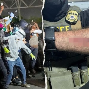 Man charged with assaulting federal officers after allegedly biting ICE agents at Newark anti-ICE protest