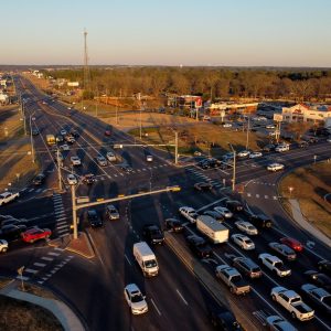 An East Texas town debates where to place EV charging stations as Trump threatens subsidies