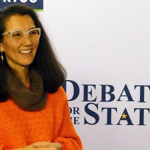 Democrat’s debate ‘cue cards’ steal spotlight in high-stakes Senate clash