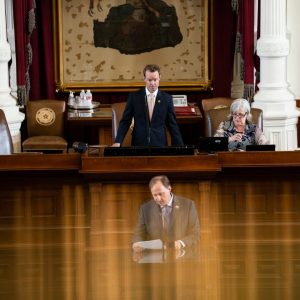 What does the Texas House speaker do and why are Republicans fighting?