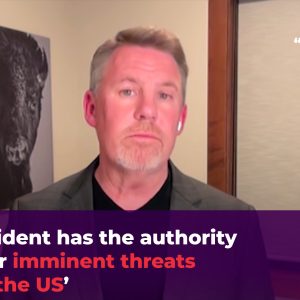 ‘US president has the authority to act for imminent threats against the US’