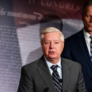 ‘The halls of the Senate already feel empty’: Tearful Thune honors Lindsey Graham as sister takes his seat