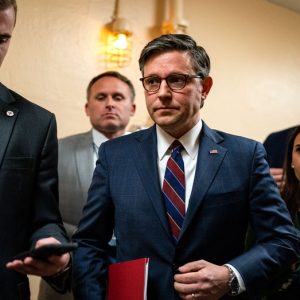 Show vote: Republicans make political statement in going against Speaker Johnson