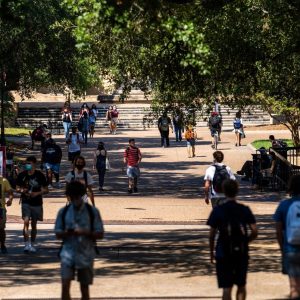 Texas State University condemns demonstrators who brought offensive signs to campus