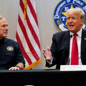 Trump holding Oval Office meeting with Texas Gov. Abbott over ‘securing the southern border’