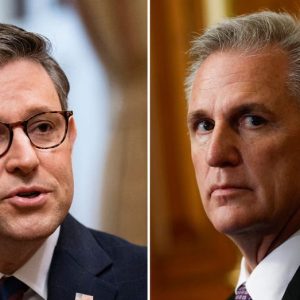 McCarthy sidesteps question on Speaker Johnson’s leadership during Capitol Hill visit
