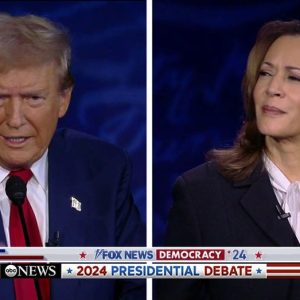 Trump, Harris trade barbs on crime during first presidential debate: ‘Through the roof’