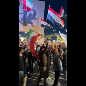 Iraqis celebrates US-Iran ceasefire as two-week halt in war begins