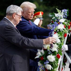 Arlington National Cemetery employee who was ‘abruptly pushed aside’ at Trump visit won’t press charges: Army