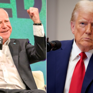 ‘Sick puppy’ Tim Walz should never have been on Dems’ 2024 ticket, Trump says