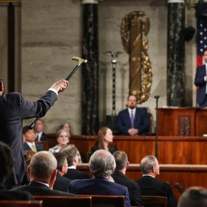 Speaker Johnson slams Dem Rep. Green’s ‘egregious behavior’ during Trump’s address