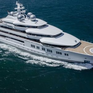 Russian oligarch’s $325M seized superyacht heads to auction as Trump–Putin summit nears