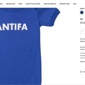 ‘ANTIFA Baby Onesie’: Podcast group founded by former Obama staffers sells ANTIFA gear for babies, toddlers