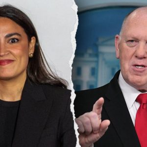 ‘COME FOR ME’: AOC taunts Tom Homan after DOJ referral threat over deportations