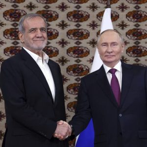 Vladimir Putin meets with Iranian President Pezeshkian to celebrate ‘very close’ relationship