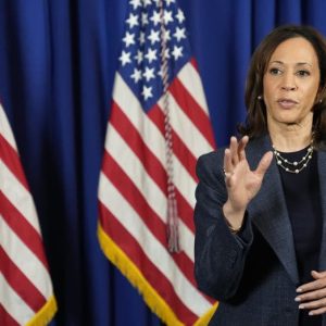 Harris resurrects campaign word salad when concerned pregnant mom asks about raising a son under Trump