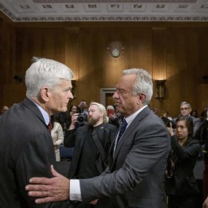 Top Republican on Senate health committee says he’s ‘struggling’ to confirm RFK Jr