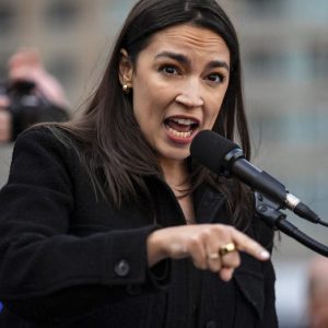 Hysterical town hall attendee interrupts AOC, yells about ‘genocide’ in Gaza: ‘You’re a liar!’