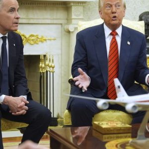 Trump inks trade deal with UK, previews China trade negotiations during 16th week in office