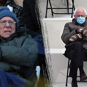 Bernie Sanders ditches iconic mittens look while swearing in socialist Zohran Mamdani as NYC mayor