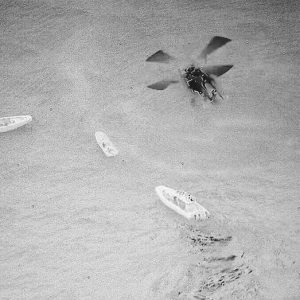 WATCH: Black Hawk assists takedown of massive cocaine haul off coast of Puerto Rico