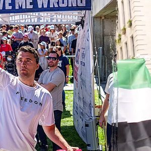 British teen says urine, glue chucked at him while trying to carry on Charlie Kirk’s legacy in UK