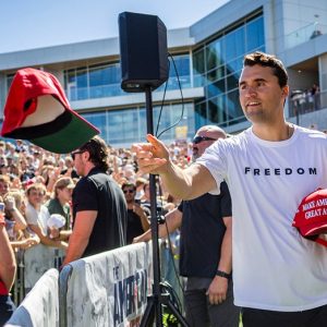 Leftist club smears Charlie Kirk on campus flyers spotted ahead of their event honoring George Floyd instead