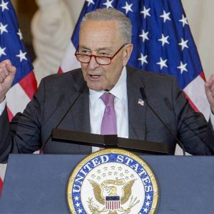 Senate Republican campaign committee ‘grills’ Chuck Schumer on National Hamburger Day