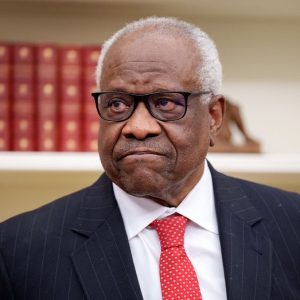 Clarence Thomas chokes up as he reveals promise he made after grandparents’ sudden deaths