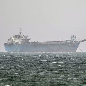 Trade vessel struck by projectile in Strait of Hormuz amid US-Iran talks