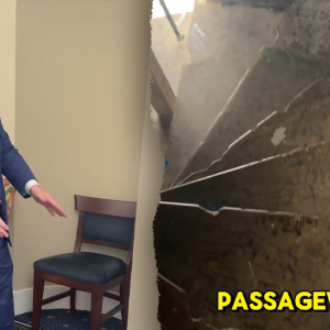 Congressman reveals hidden secret passageway from America’s founding under Capitol floorboards